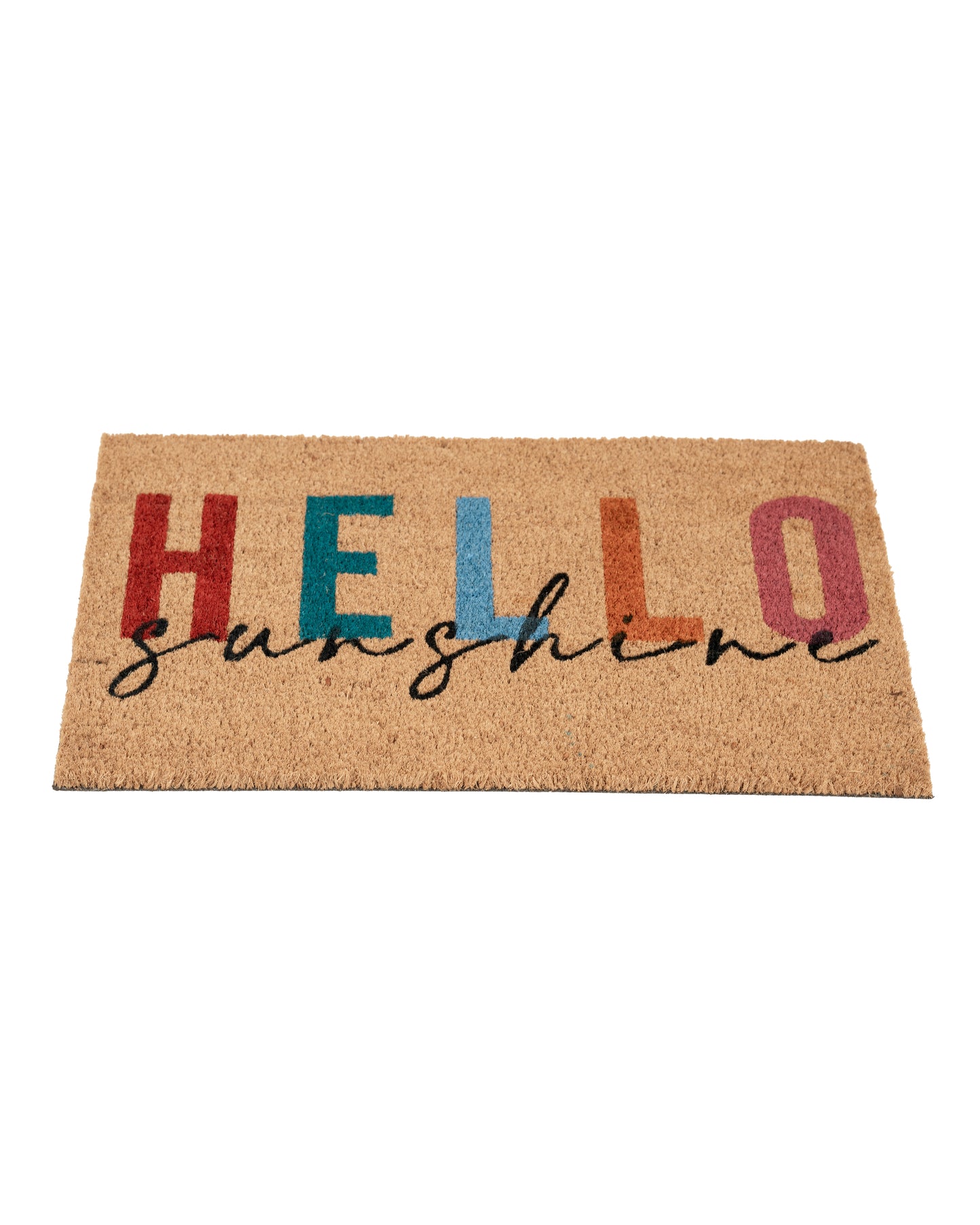 Hello Sunshine Printed Coir Door Mat