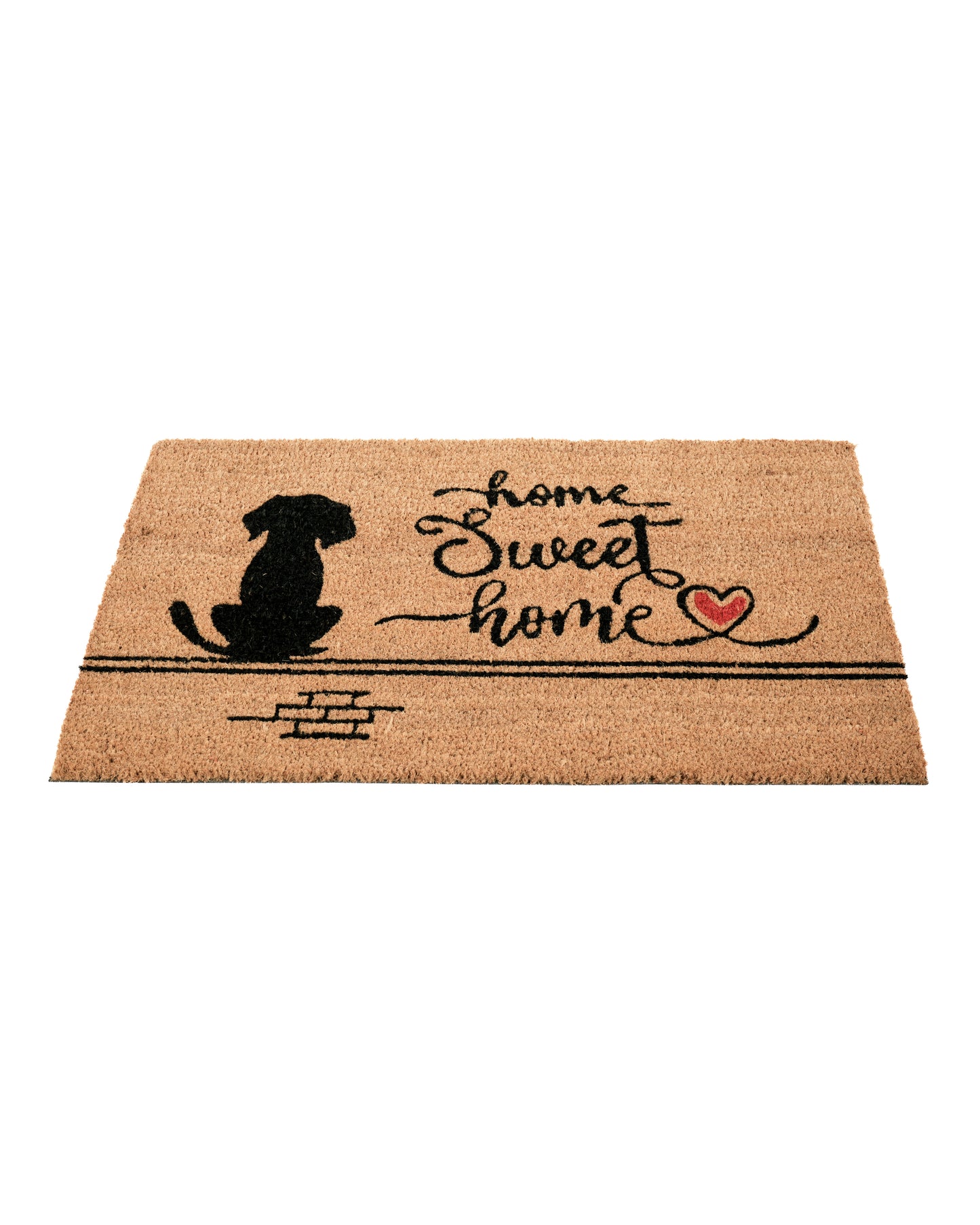 Home Sweet Home Dog Edition Printed Coir Door Mat