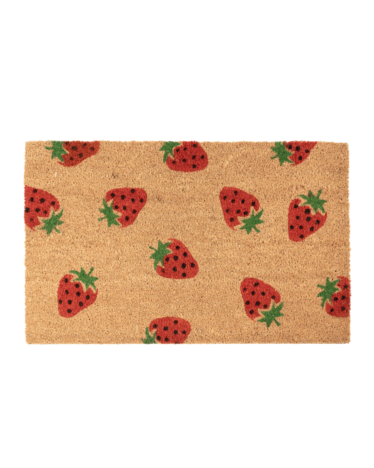 Strawberries Printed Coir Door Mat