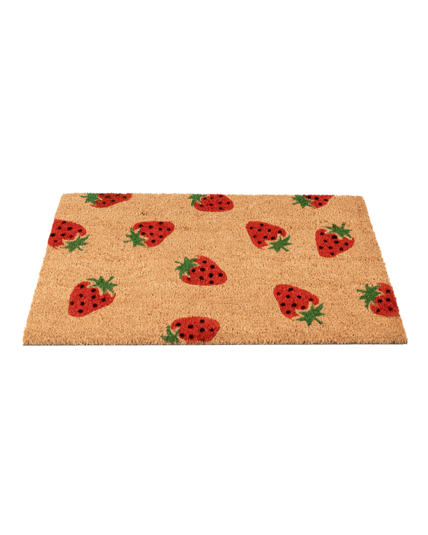 Strawberries Printed Coir Door Mat