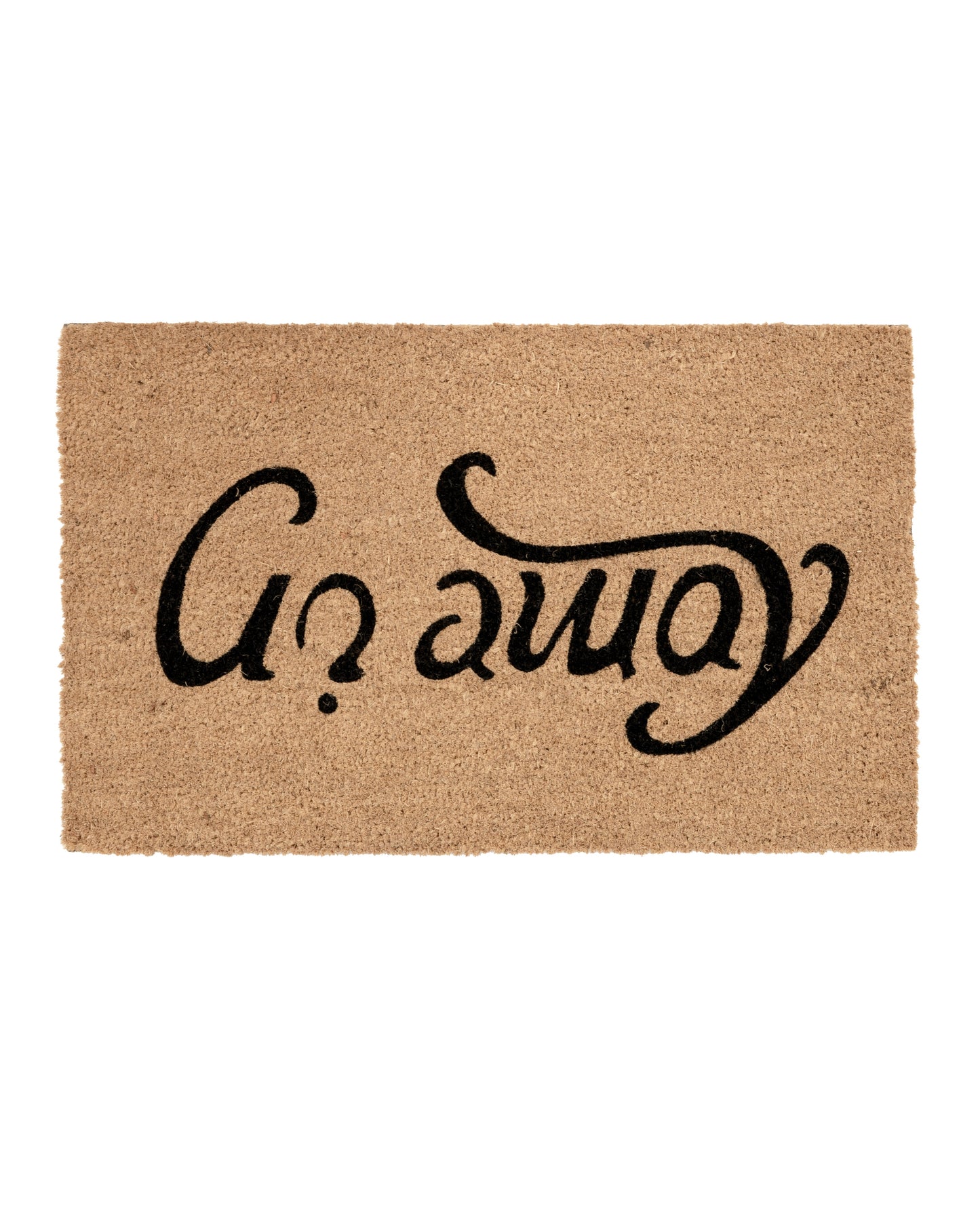Come In / Go Away Printed Coir Door Mat (flip mat)