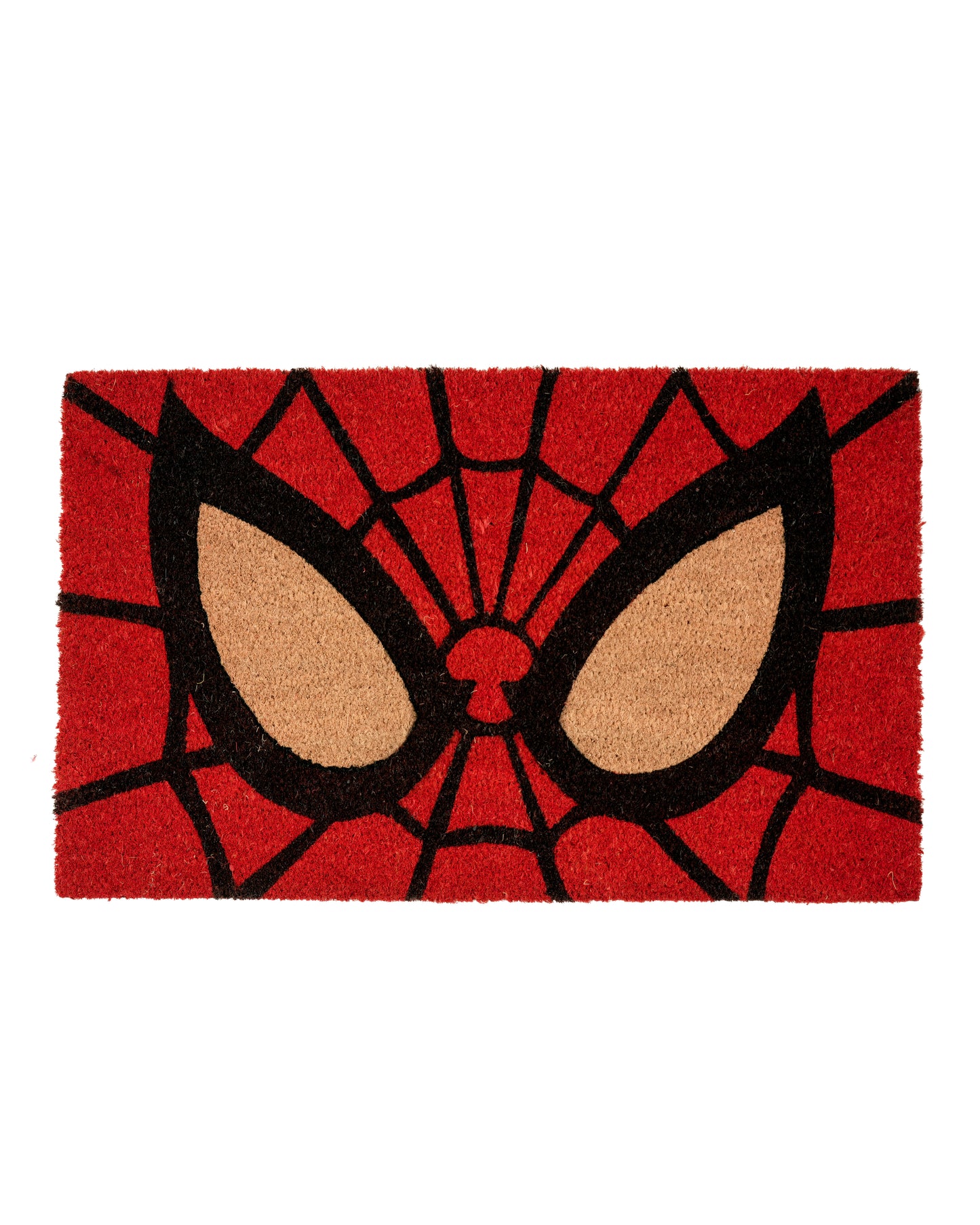 Spider Man's Face Printed Coir Door Mat