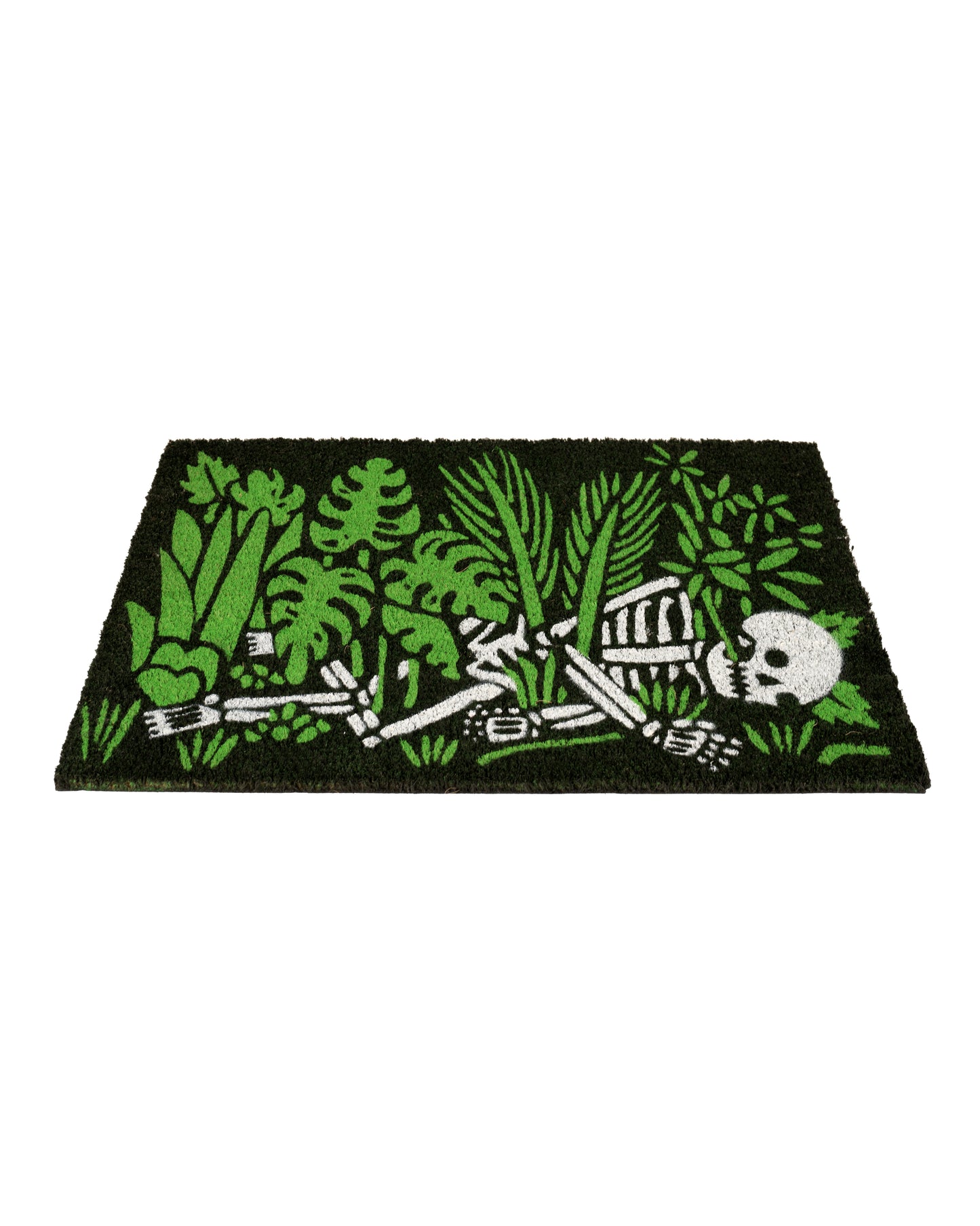 Hide Your Skeleton Printed Coir Door Mat