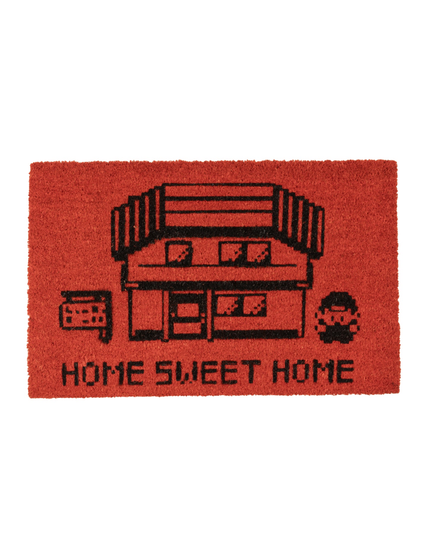 Home Sweet Home Mario Edition Printed Coir Door Mat
