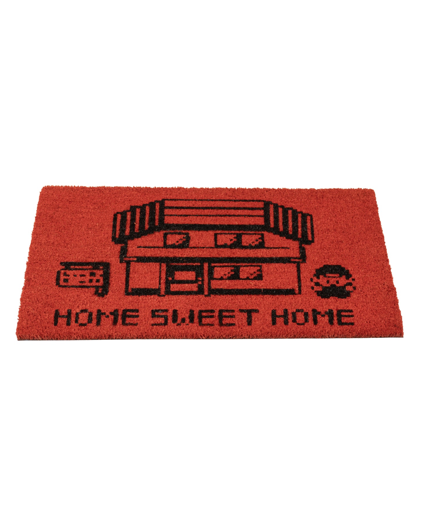 Home Sweet Home Mario Edition Printed Coir Door Mat