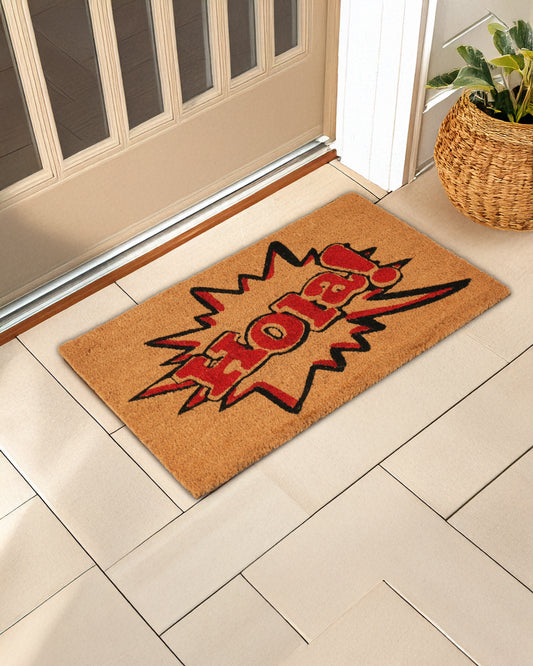 Hola Printed Coir Door Mat
