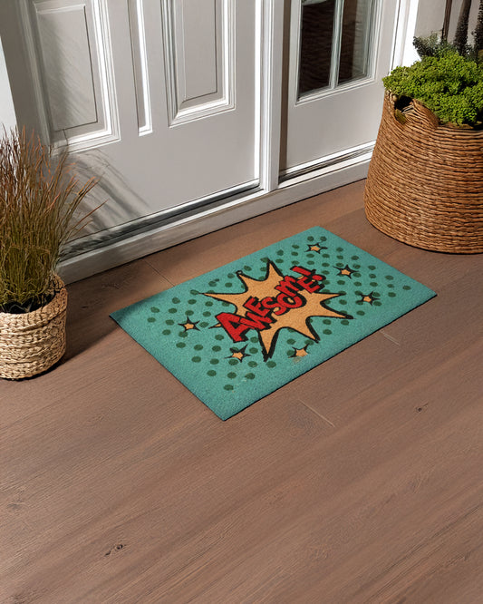 Awesome Printed Coir Door Mat