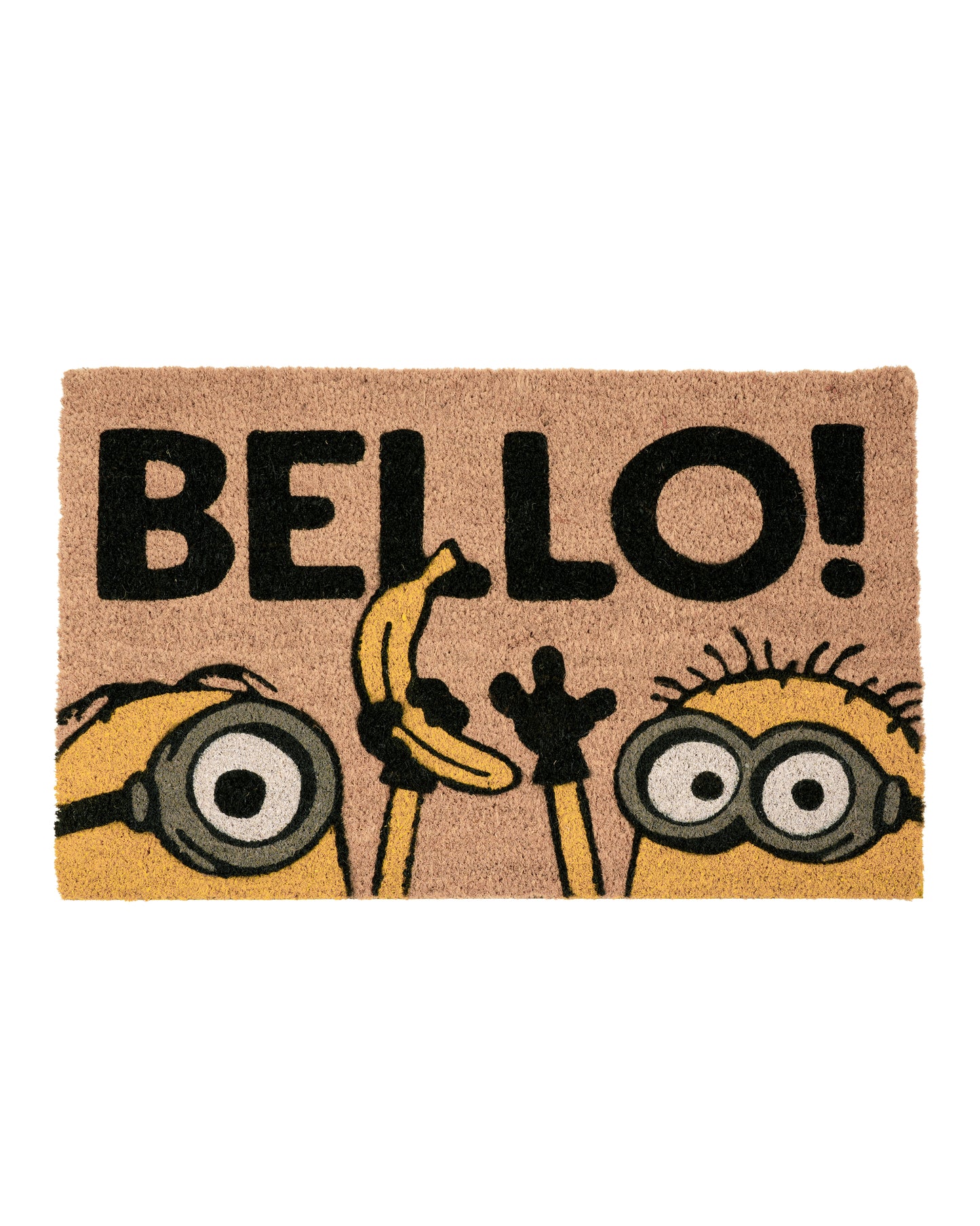 Bello Fun Greeting Printed Coir Door Mat
