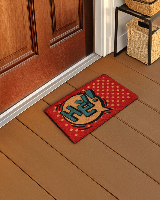 Hey Printed Coir Door Mat