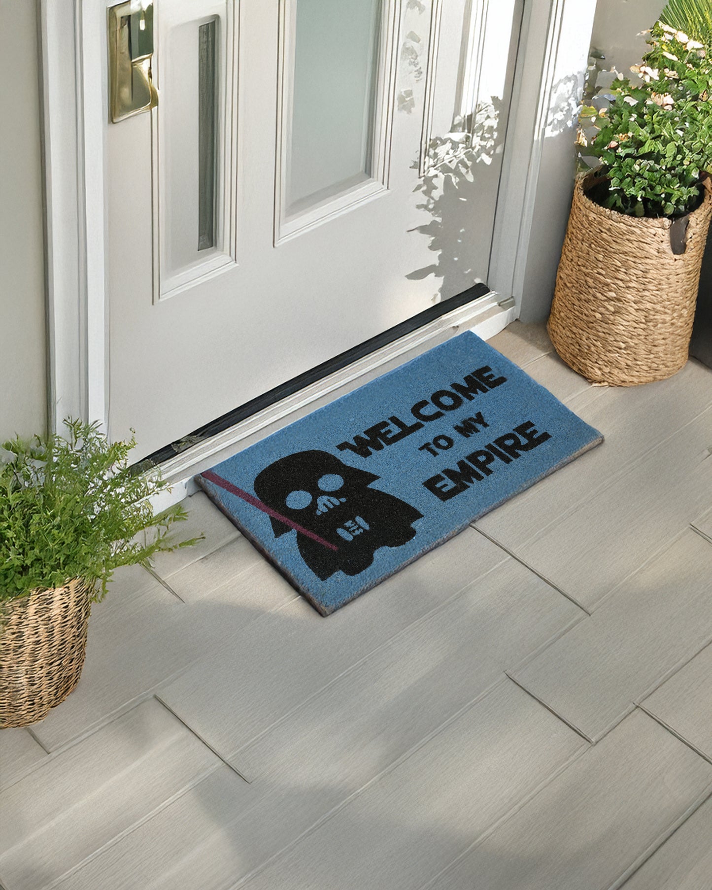 Welcome to My Empire Printed Coir Door Mat